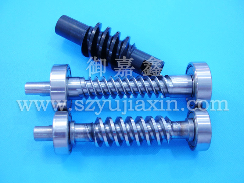 多頭ウォーム,双頭ウォーム,五頭ウォーム,ウォームホイール,マッサージチェアウォーム,ステアリングウォーム,複合ロックウォーム,複合ウォーム加工